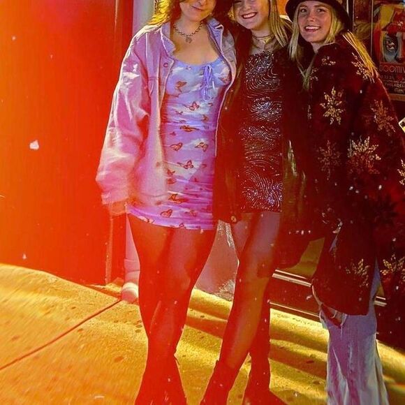 Motel Women's Blue and Pink Dress - Picture 8 of 8